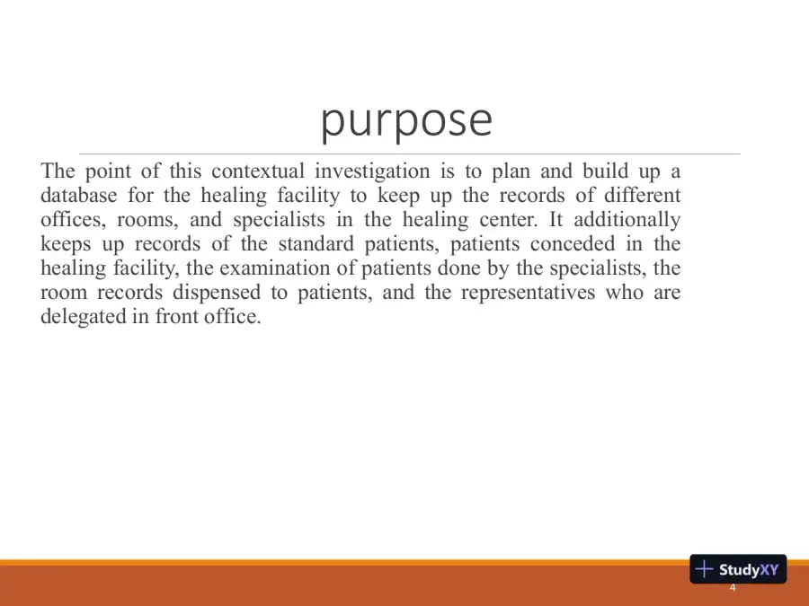 Hospital Database, page 5