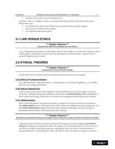 Smith And Roberson's Business Law, 17th Edition Solution Manual - Page 11 preview image