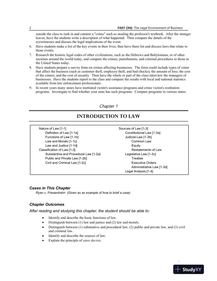 Smith And Roberson's Business Law, 17th Edition Solution Manual, page 3