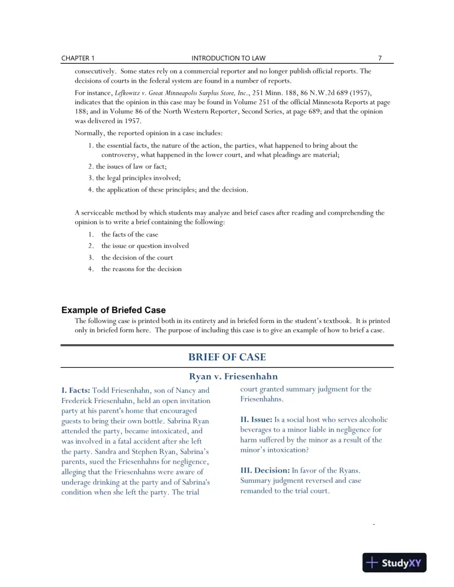 Smith And Roberson's Business Law, 17th Edition Solution Manual, page 8