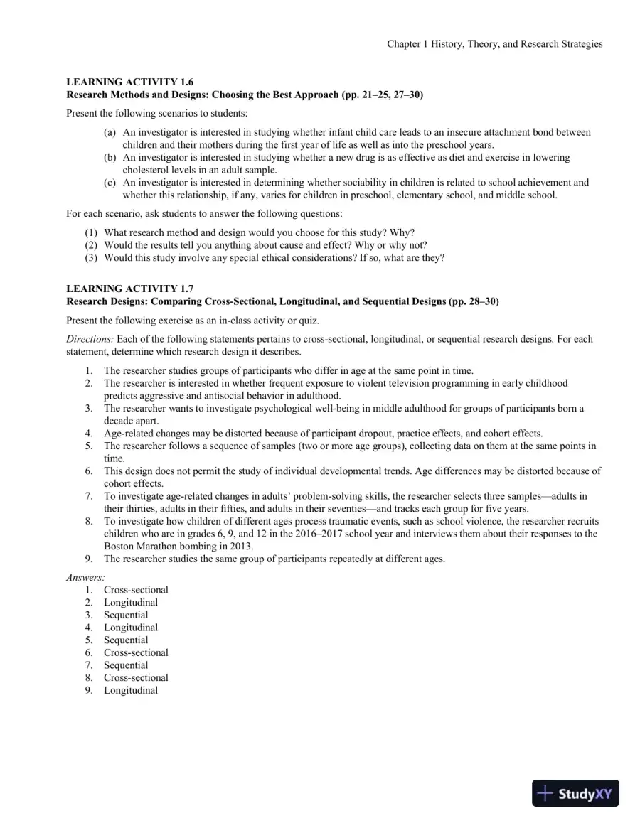 Exploring Lifespan Development, 4th Edition Class Notes, page 10