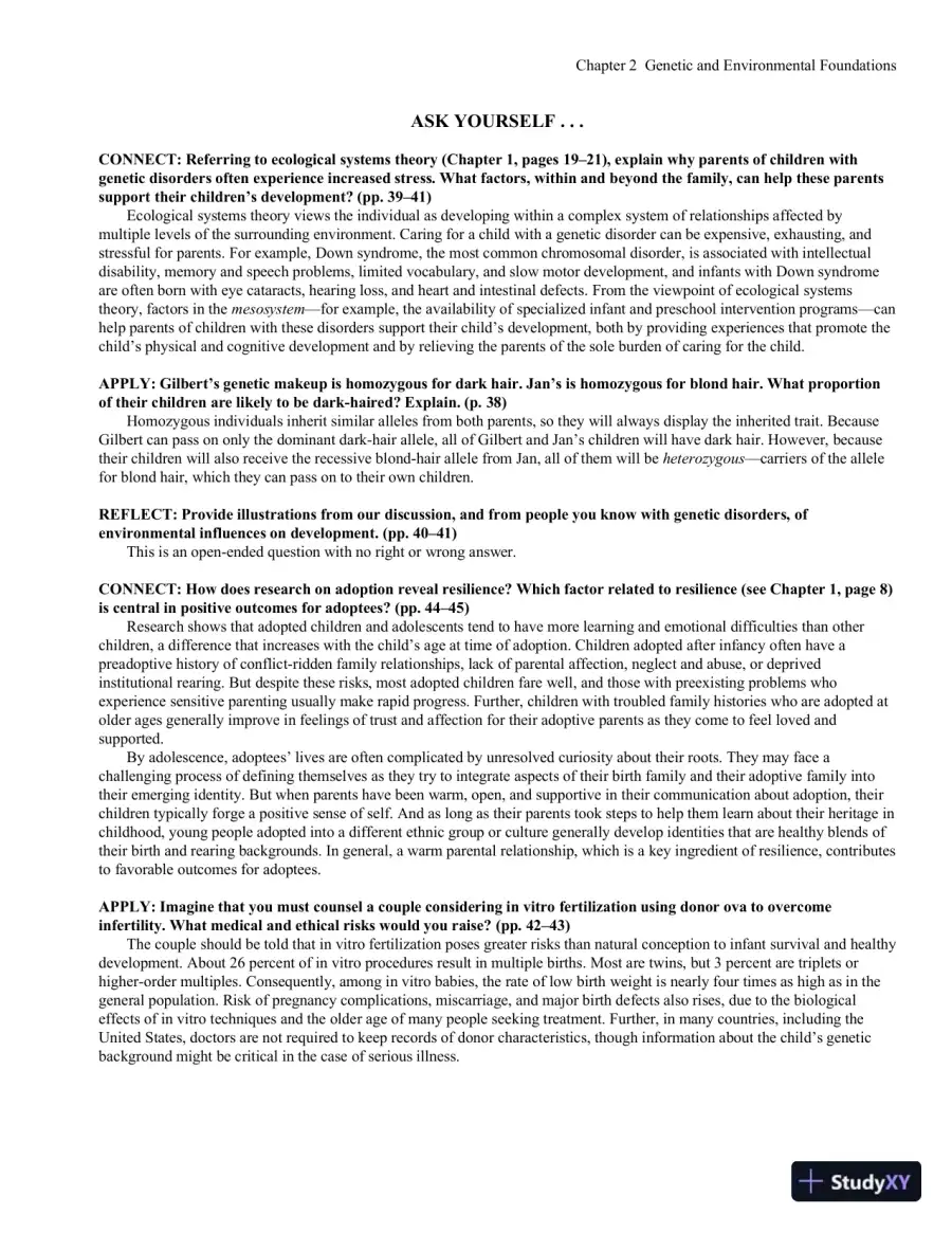 Exploring Lifespan Development, 4th Edition Class Notes, page 23