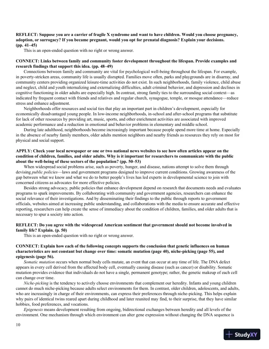 Exploring Lifespan Development, 4th Edition Class Notes, page 24