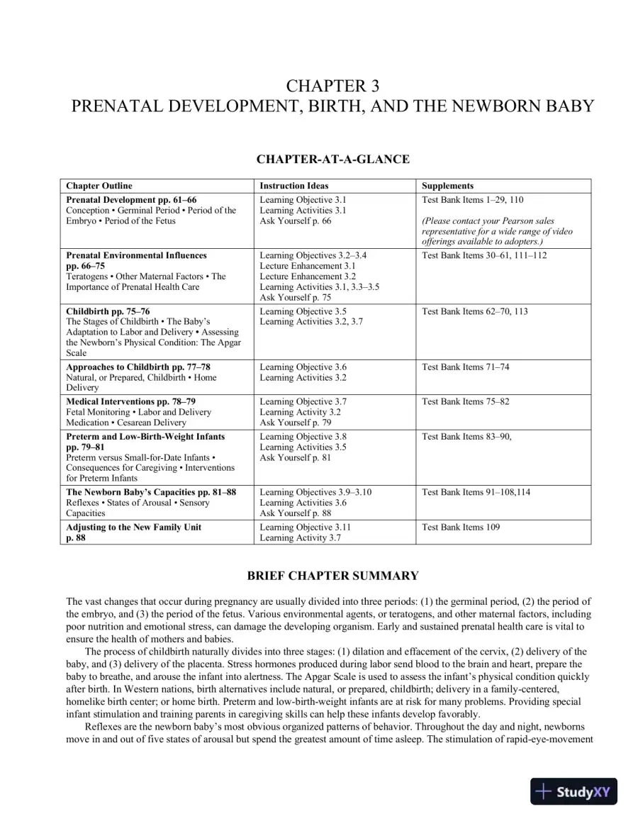 Exploring Lifespan Development, 4th Edition Class Notes, page 27