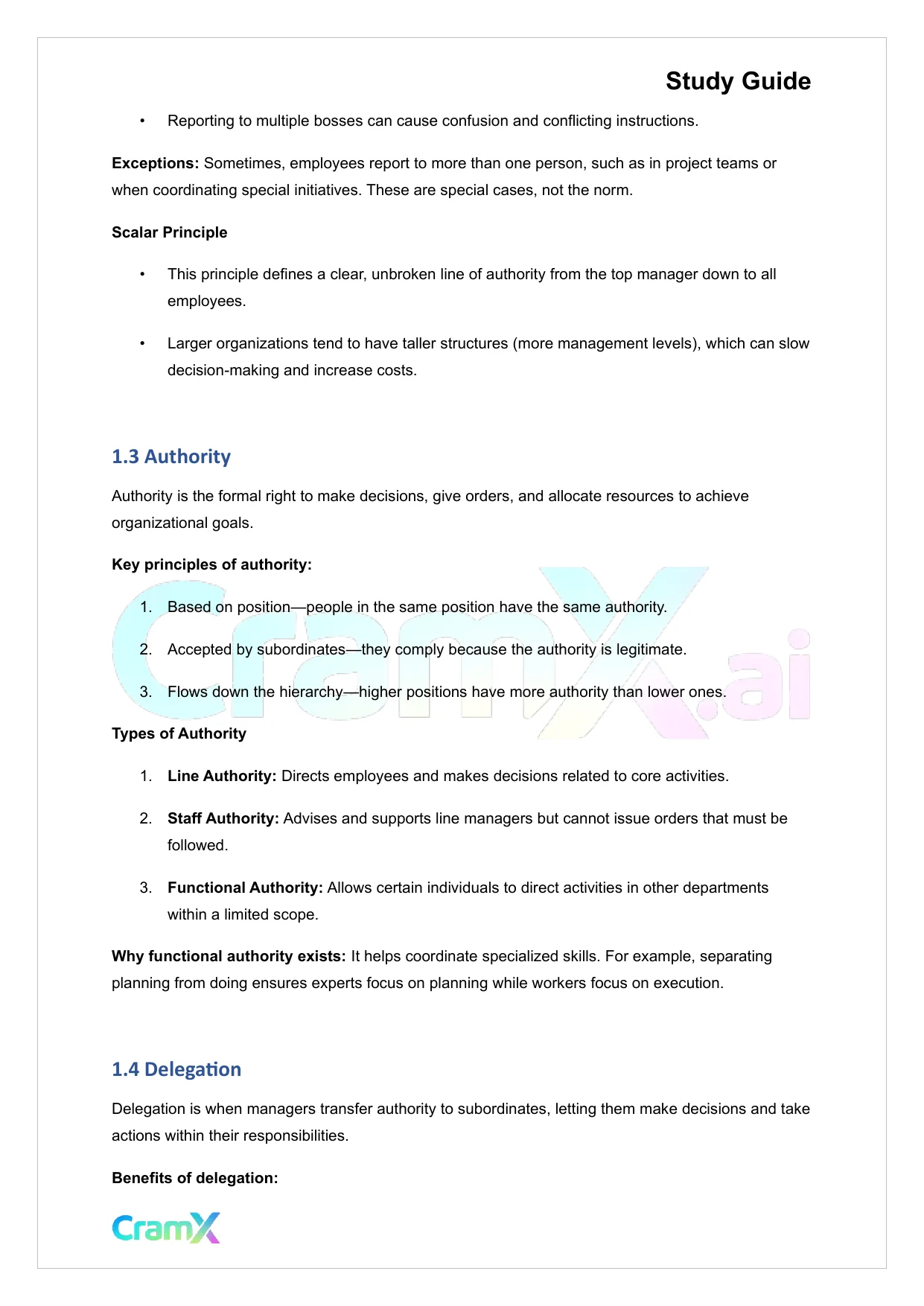 Principles of Management - Creating Organizational Structure - Page 2 preview image