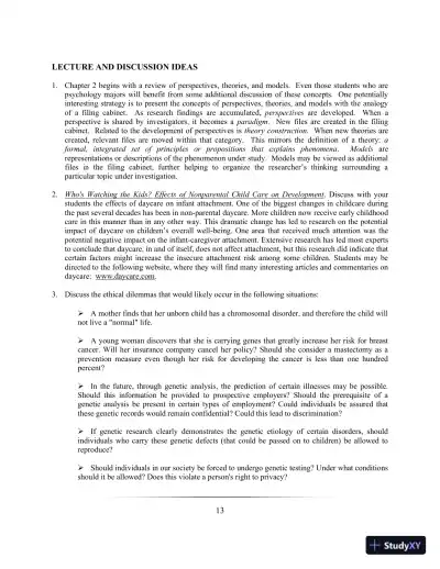 Lecture Notes for Abnormal Child and Adolescent Psychology, 8th Edition - Page 16 preview image