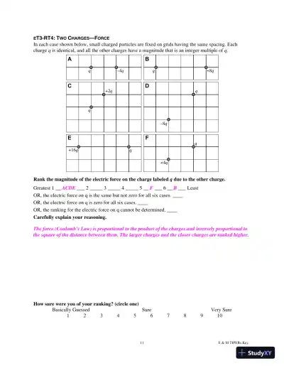 Solution Manual for E and M TIPERs Electricity And Magnetism: Electricity And Magnetism Tasks: Inspried By Physics Education Research, 1st Edition - Page 27 preview image