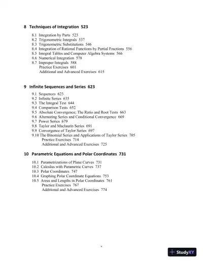 Solution Manual for University Calculus: Early Transcendentals , 4th Edition - Page 5 preview image