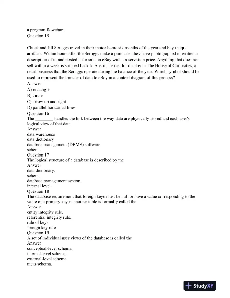 ACC 564 Final Exam Review: Key Accounting Information Systems Concepts and Fraud Detection, page 5