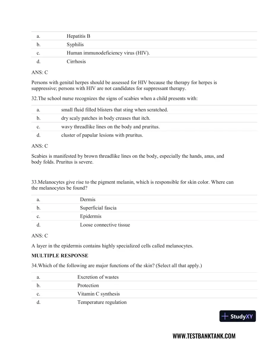 Clinical Guidelines in Primary Care: A Reference and Review Book 1st Edition Test Bank, page 23