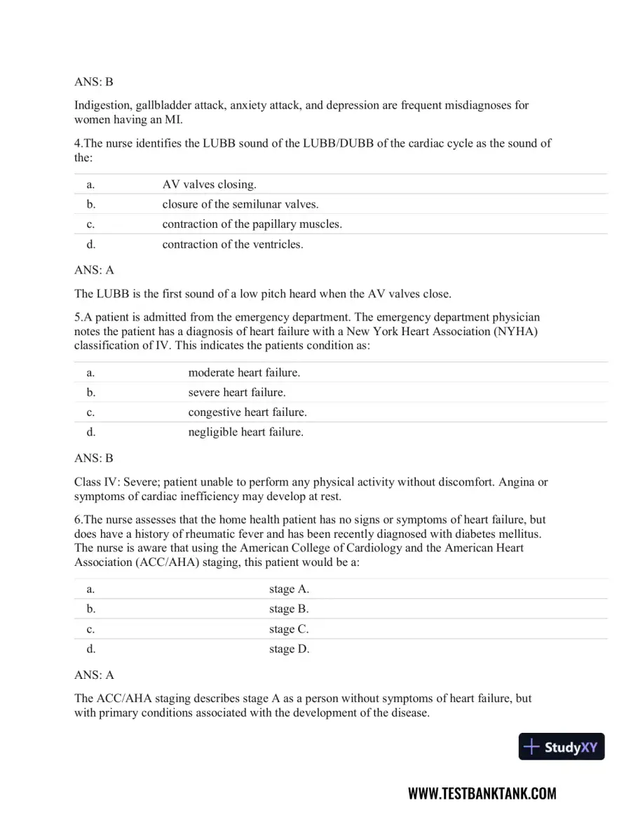 Clinical Guidelines in Primary Care: A Reference and Review Book 1st Edition Test Bank, page 3