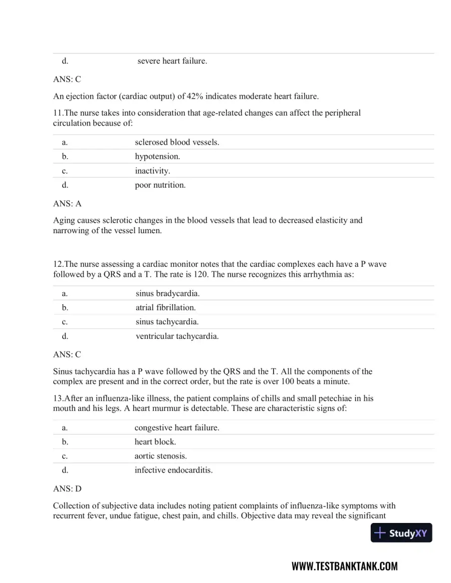 Clinical Guidelines in Primary Care: A Reference and Review Book 1st Edition Test Bank, page 5