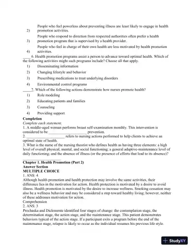 Test Bank for CURRENT Medical Diagnosis and Treatment 2020, 59th Edition - Page 13 preview image