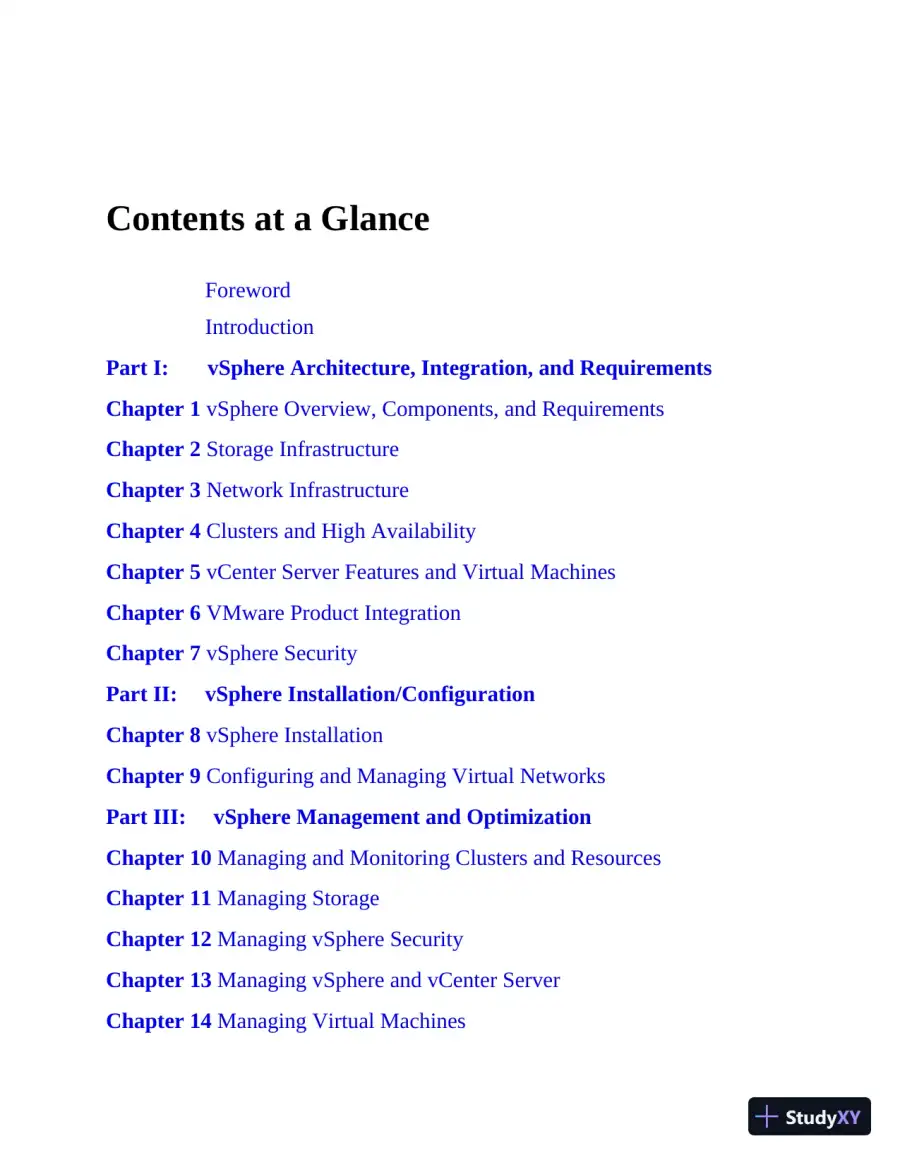 VCP-DCV for vSphere 7.x Exam 2V0-21.20 Official Cert Guide, 4th edition (2021), page 15