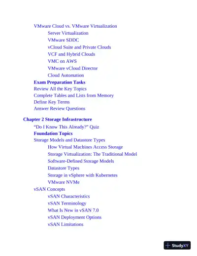 VCP-DCV for vSphere 7.x Exam 2V0-21.20 Official Cert Guide, 4th edition (2021) - Page 18 preview image