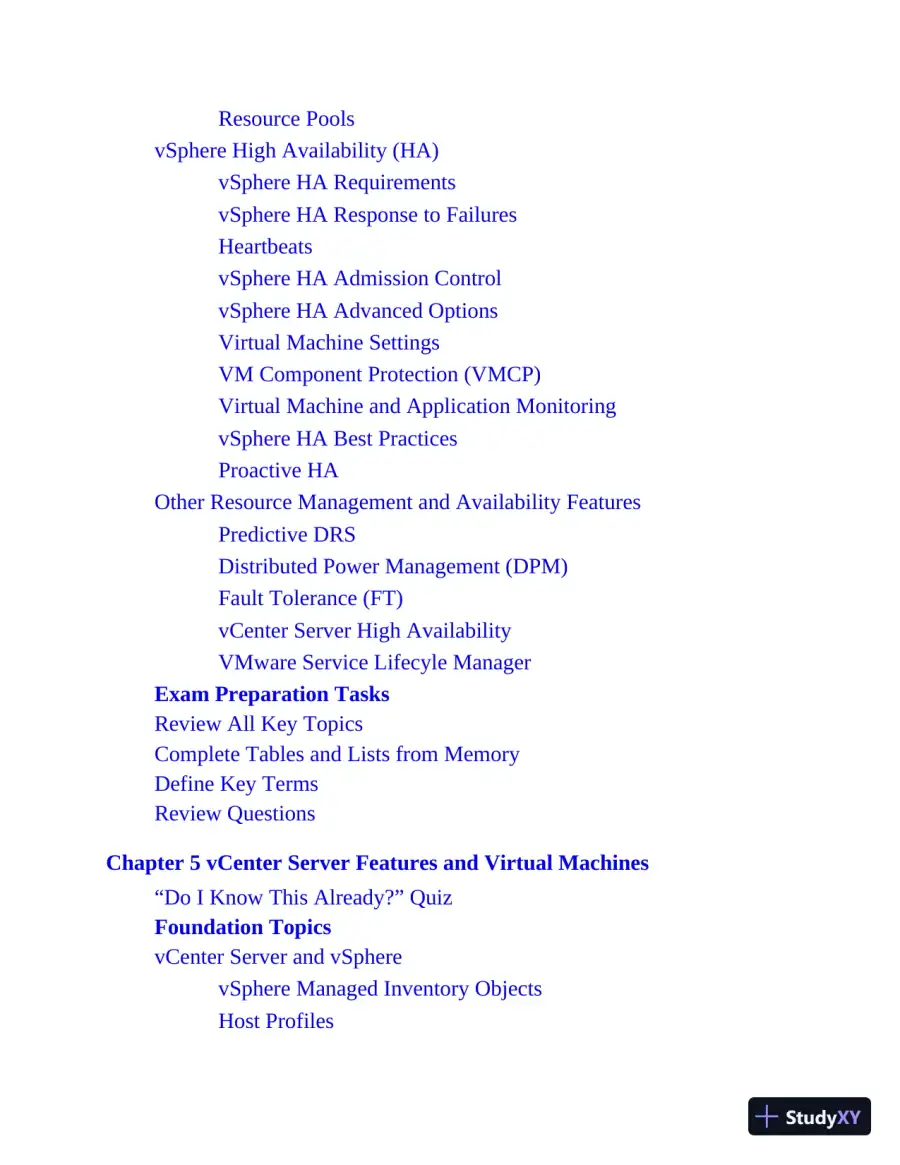 VCP-DCV for vSphere 7.x Exam 2V0-21.20 Official Cert Guide, 4th edition (2021), page 22