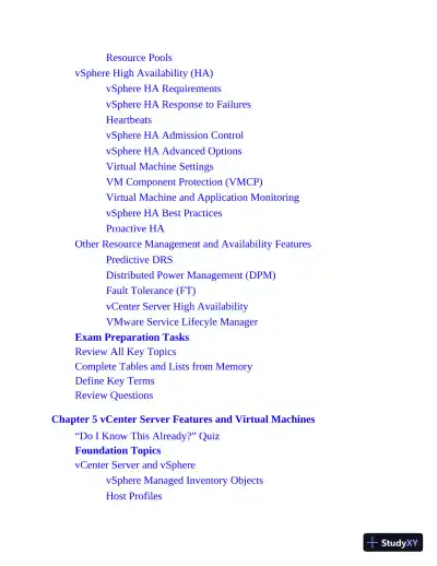 VCP-DCV for vSphere 7.x Exam 2V0-21.20 Official Cert Guide, 4th edition (2021) - Page 22 preview image