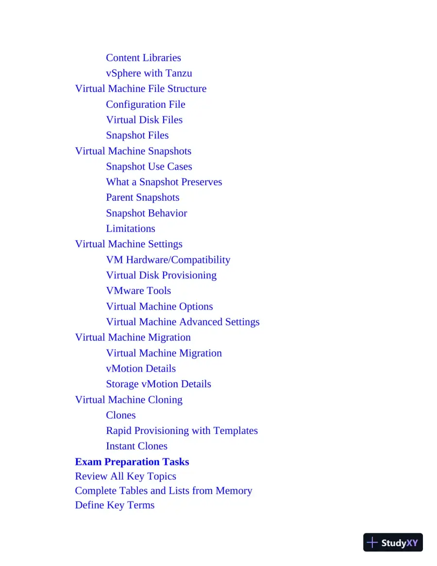 VCP-DCV for vSphere 7.x Exam 2V0-21.20 Official Cert Guide, 4th edition (2021), page 23