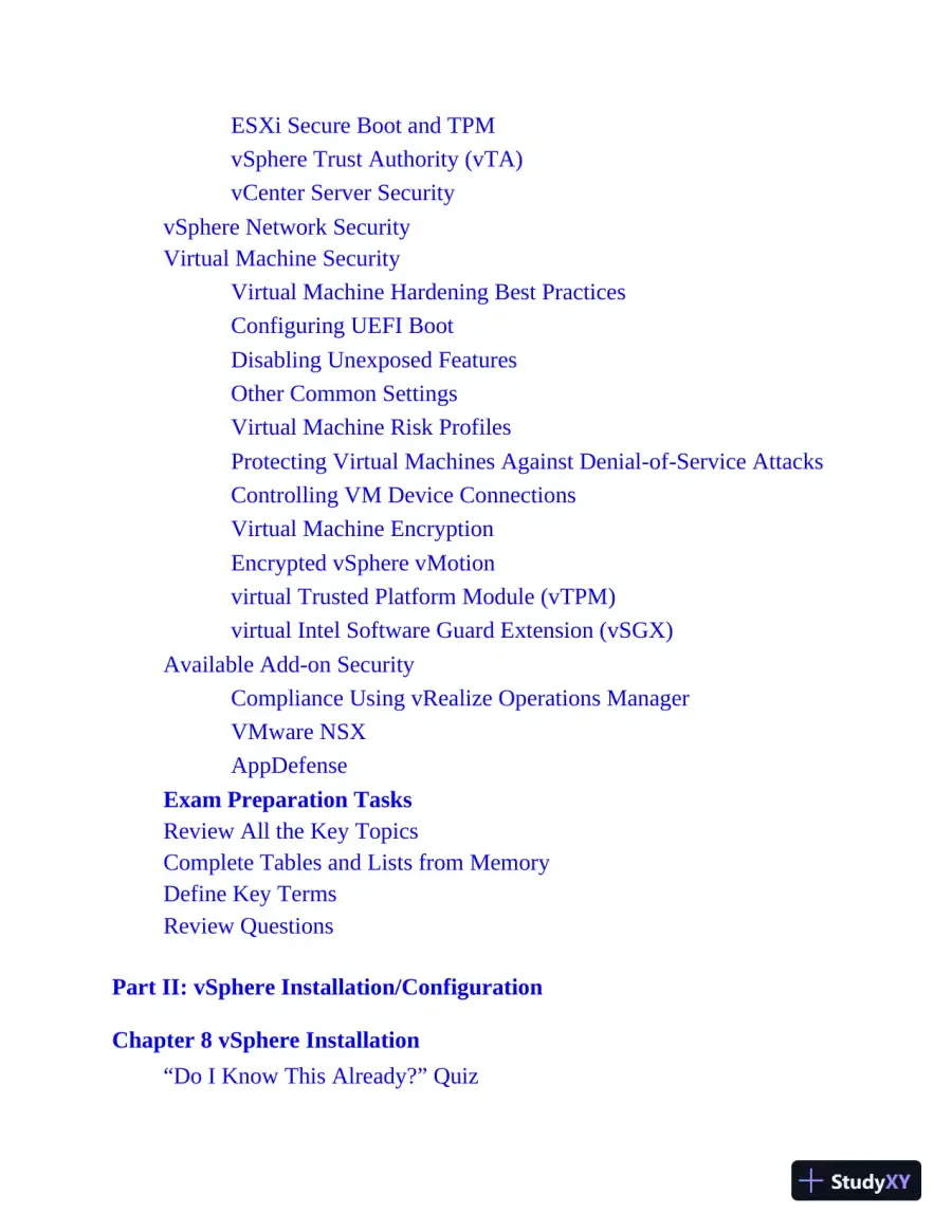 VCP-DCV for vSphere 7.x Exam 2V0-21.20 Official Cert Guide, 4th edition (2021), page 26