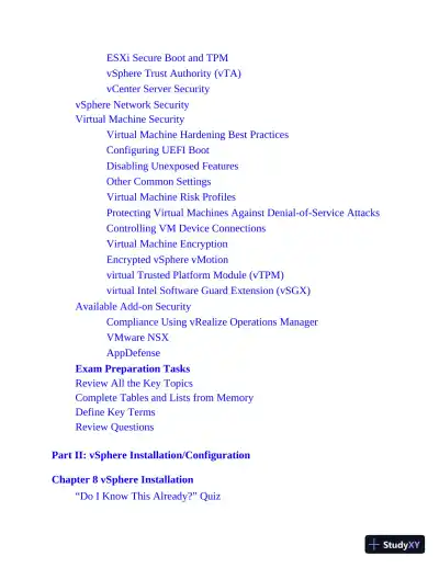 VCP-DCV for vSphere 7.x Exam 2V0-21.20 Official Cert Guide, 4th edition (2021) - Page 26 preview image