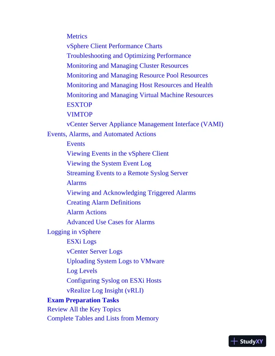 VCP-DCV for vSphere 7.x Exam 2V0-21.20 Official Cert Guide, 4th edition (2021), page 30