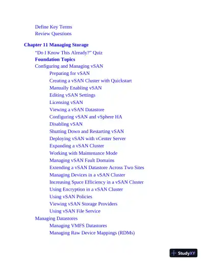 VCP-DCV for vSphere 7.x Exam 2V0-21.20 Official Cert Guide, 4th edition (2021) - Page 31 preview image