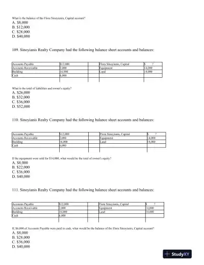 Principles of Financial Accounting 12th Edition Test Bank - Page 15 preview image