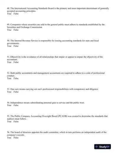 Principles of Financial Accounting 12th Edition Test Bank - Page 7 preview image