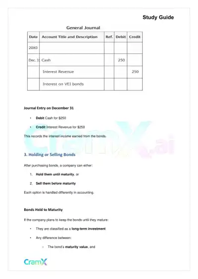 Accounting Principles II – Investments - Page 5 preview image