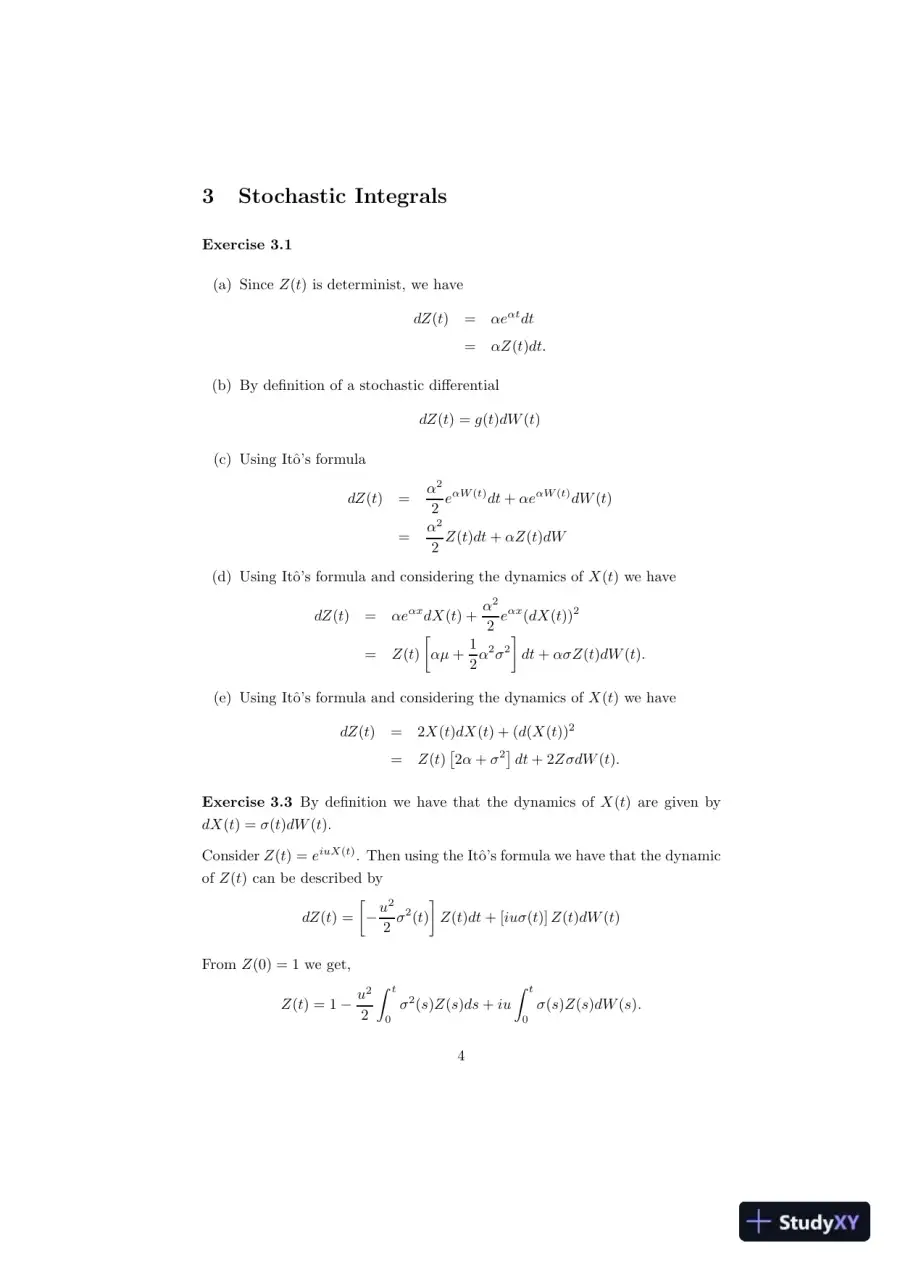 Solution Manual for Arbitrage Theory in Continuous Time, 2nd Edition, page 5