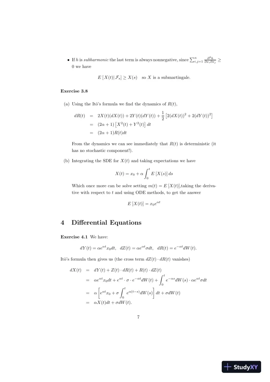 Solution Manual for Arbitrage Theory in Continuous Time, 2nd Edition, page 8