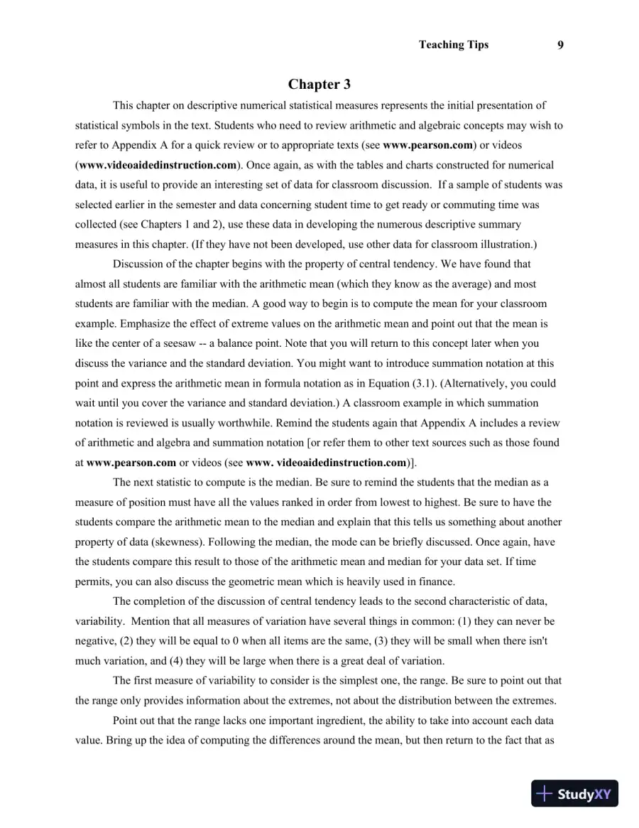 Solution Manual For Statistics for Managers Using Microsoft Excel, 7th Edition, page 13