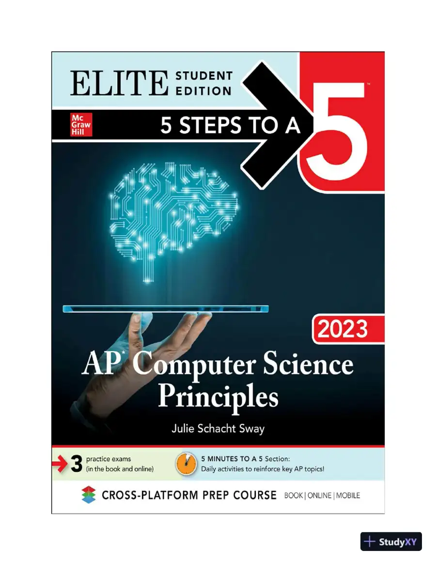 5 Steps to a 5: AP Computer Science A 2024 (2024), page 4