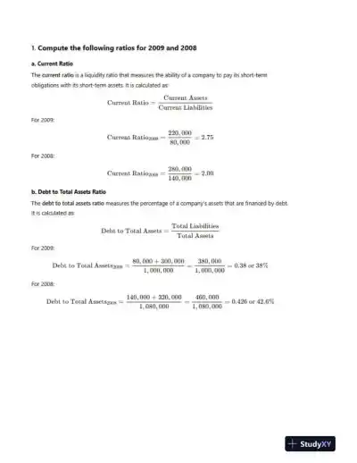 ACC 400 Financial Performance Analysis and Industry Benchmarking of Westward Corporation - Page 4 preview image