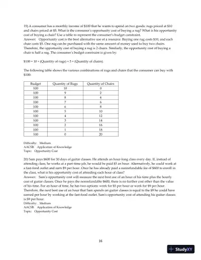 Test Bank for Microeconomics, 2nd Edition - Page 17 preview image