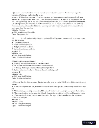 Test Bank for Microeconomics, 2nd Edition - Page 18 preview image