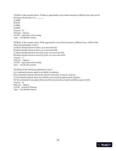 Test Bank for Microeconomics, 2nd Edition - Page 21 preview image
