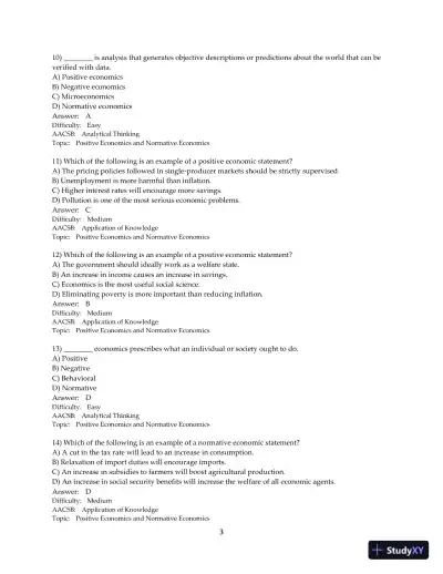 Test Bank for Microeconomics, 2nd Edition - Page 4 preview image
