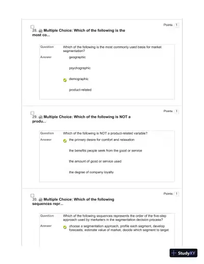 Tourism: The Business of Hospitality and Travel, 5th Edition Test Bank - Page 22 preview image