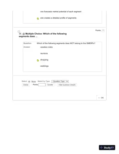 Tourism: The Business of Hospitality and Travel, 5th Edition Test Bank - Page 25 preview image