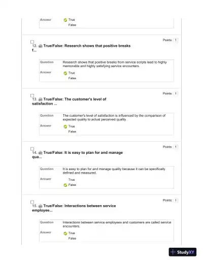 Tourism: The Business of Hospitality and Travel, 5th Edition Test Bank - Page 29 preview image