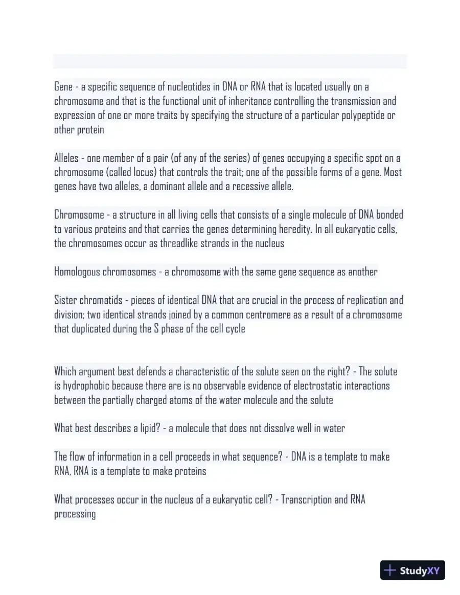 2024 BS161 Comprehensive Final Exam With Answers (1043 Solved Questions), page 5