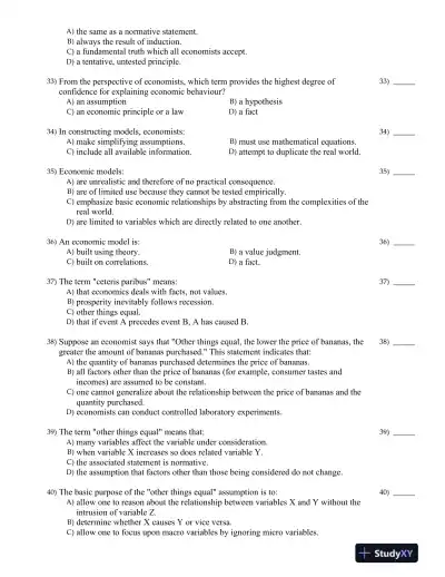 MACROECONOMICS, 14TH CANADIAN Edition Test Bank - Page 6 preview image