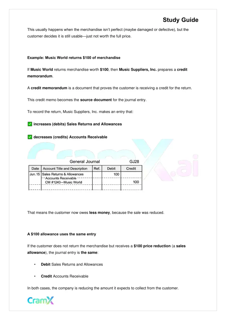 Accounting Principles I – Accounting for a Merchandising Company, page 4