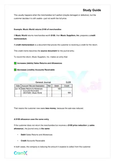Accounting Principles I – Accounting for a Merchandising Company - Page 4 preview image