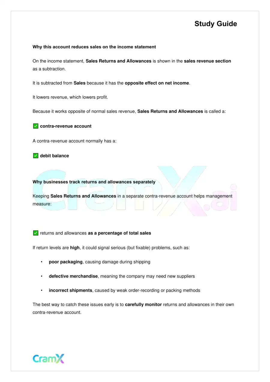 Accounting Principles I – Accounting for a Merchandising Company, page 5