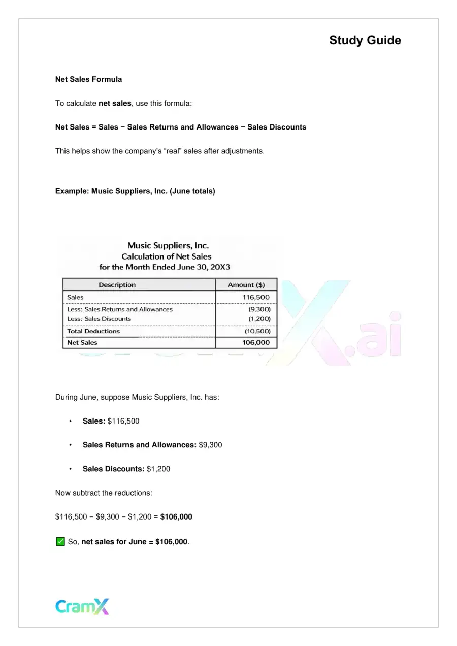 Accounting Principles I – Accounting for a Merchandising Company, page 9