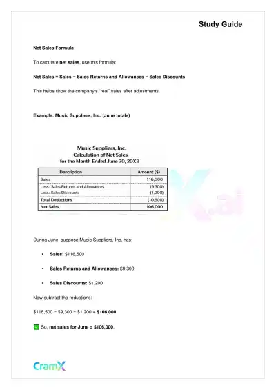 Accounting Principles I – Accounting for a Merchandising Company - Page 9 preview image