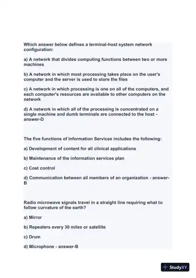 2024 FACHE Healthcare Assessment Week1 Exam With Answers (207 Solved Questions) - Page 10 preview image