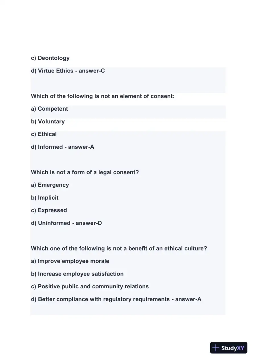 2024 FACHE Healthcare Assessment Week1 Exam With Answers (207 Solved Questions), page 12